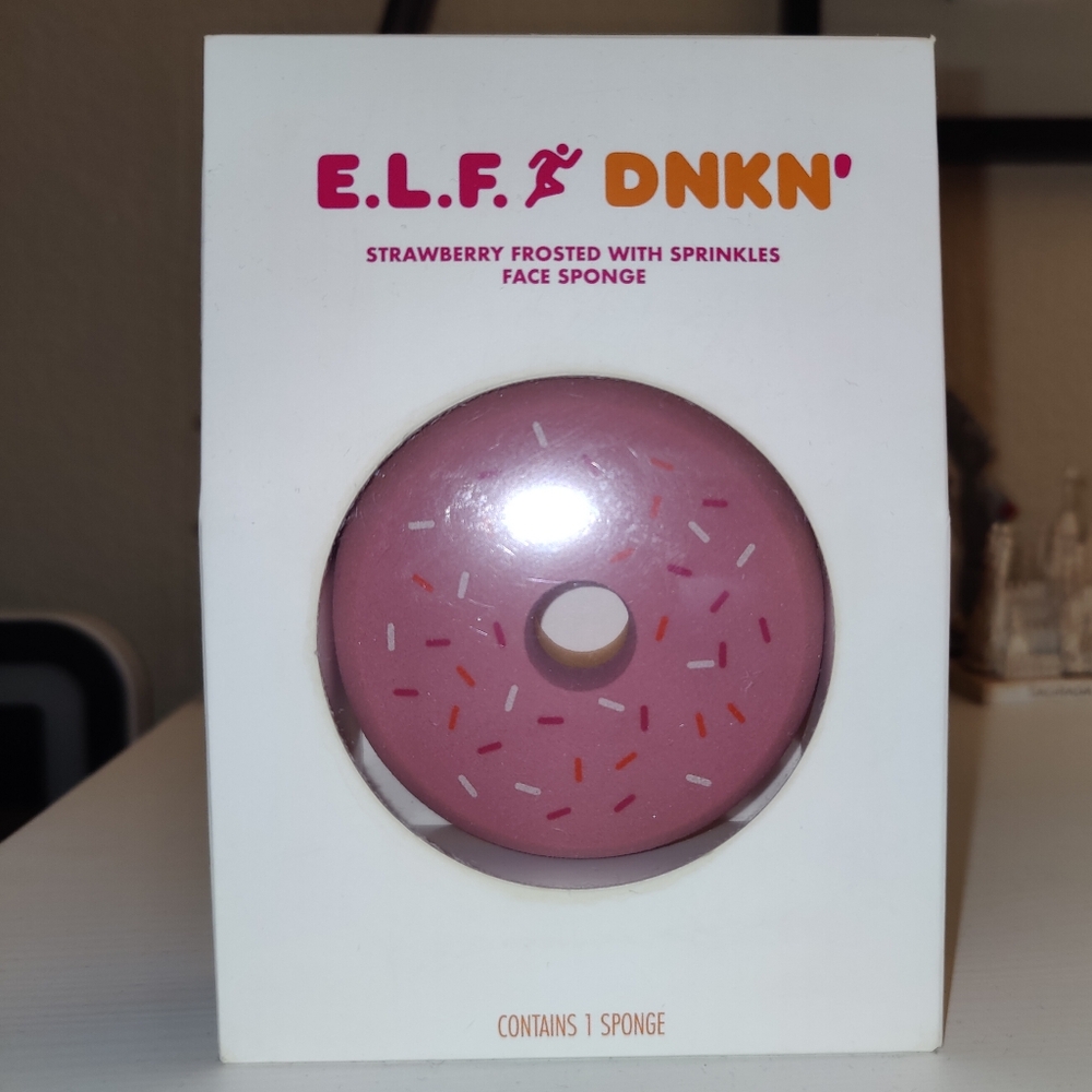 Elf cosmetics x Dunkin Donuts face sponge